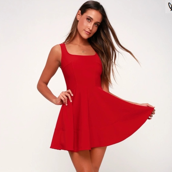 Lulus Dresses & Skirts - Red Lulu's Dress Small